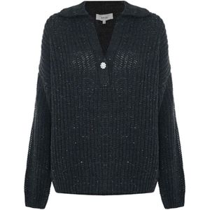 Kocca, Dames, Truien, Grijs, Maat: M Wol,