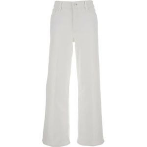 Frame, Dames, Jeans, Wit, Maat: W26 Katoen,