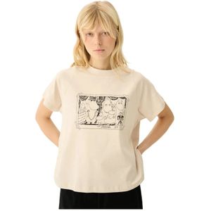 Rue De Tokyo, Dames, Tops, Wit, Maat: S Jersey,