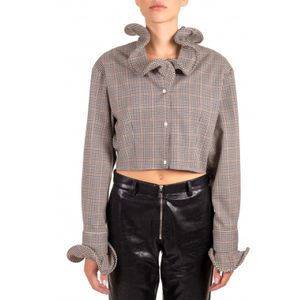 Msgm, Dames, Blouses & Shirts, Veelkleurig, Maat: M