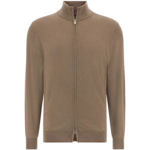 Boggi Milano - Gebreid Vest - Taupe