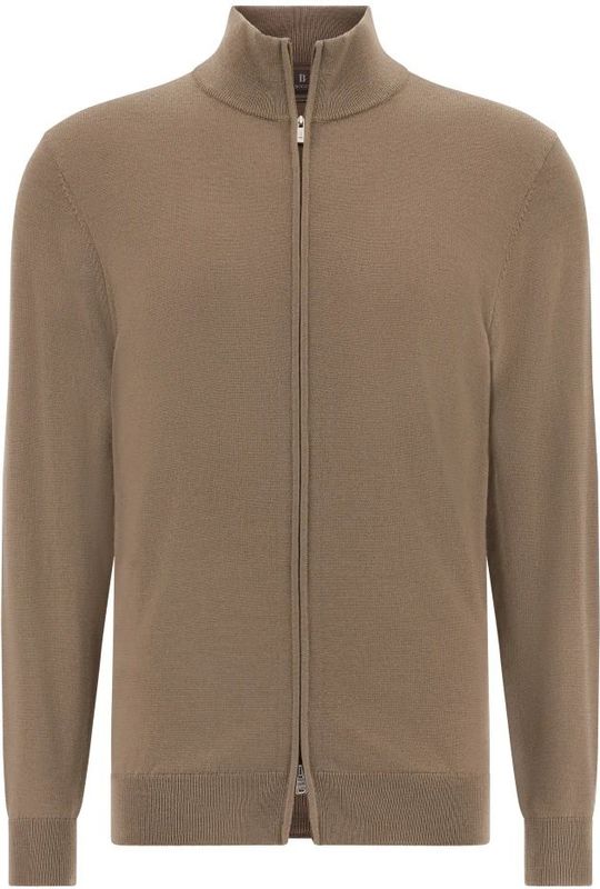 Boggi Milano - Gebreid Vest - Taupe