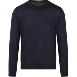 Drumohr, Heren, Truien, Blauw, Maat: M Wol,