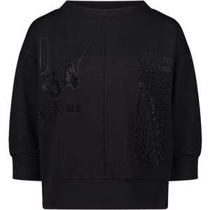 Betty Barclay - Glitterend Sweatshirt - Zwart - Dames