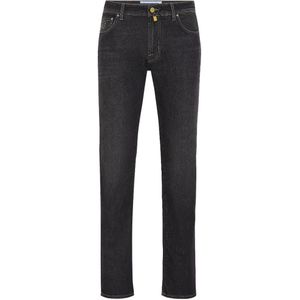Jacob Cohën, Heren, Jeans, Zwart, Maat: W36 Katoen,