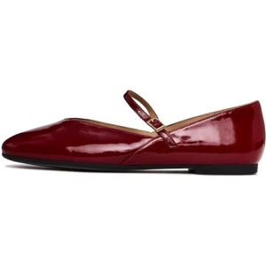 Cesare Gaspari, Dames, Schoenen, Rood, Maat: 36 EU Leer,