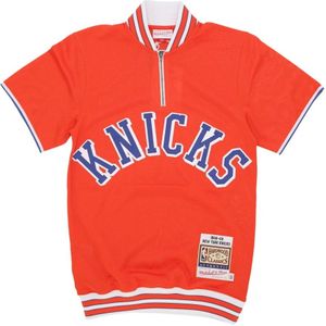 Mitchell & Ness, Heren, Tops, Oranje, Maat: L Poliester,