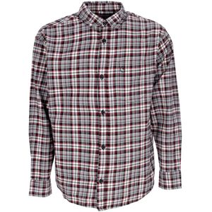 Carhartt Wip, Heren, Overhemden, Grijs, Maat: L Flanel,