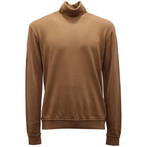 Herno, Heren, Truien, Bruin, Maat: XL Wol,