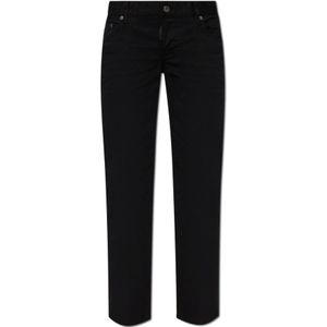 Dsquared2, Dames, Jeans, Zwart, Maat: 4XS Katoen,