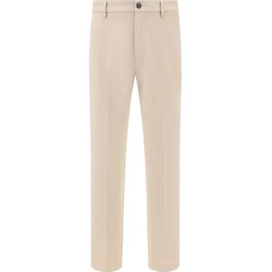 Boggi Milano, Heren, Broeken, Beige, Maat: W30 Katoen,