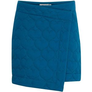 Ichi, Dames, Rokken, Blauw, Maat: M Katoen,