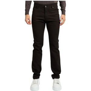 Bugatti, Heren, Broeken, Bruin, Maat: M Katoen,