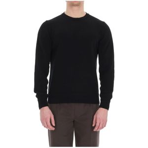 Herno, Heren, Truien, Zwart, Maat: 2XL Wol,