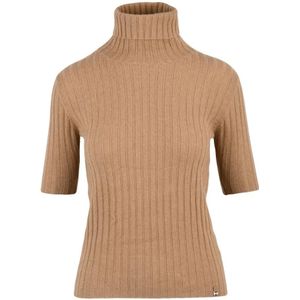 Herno, Dames, Truien, Bruin, Maat: XS Kasjmier,