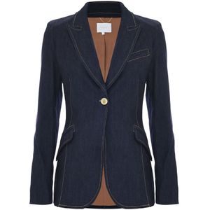 Kocca, Dames, Jassen, Blauw, Maat: XS