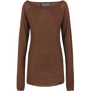 Cortana, Dames, Truien, Bruin, Maat: XS Kasjmier,