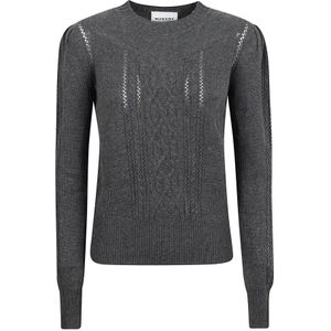 Isabel Marant, Dames, Truien, Grijs, Maat: M Katoen,