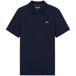 Lacoste, Heren, Tops, Blauw, Maat: S Katoen,
