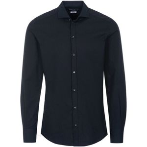 Dolce & Gabbana, Heren, Overhemden, Zwart, Maat: L