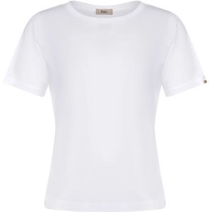 Herno, Dames, Tops, Wit, Maat: M Jersey,