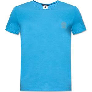 Versace, Heren, Tops, Blauw, Maat: XL Katoen,