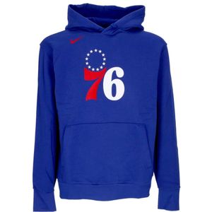 Nike, Heren, Sweatshirts & Hoodies, Blauw, Maat: XS Katoen,