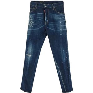 Dsquared2 Heren Denim Mode , Blue , Heren , Maat: XL