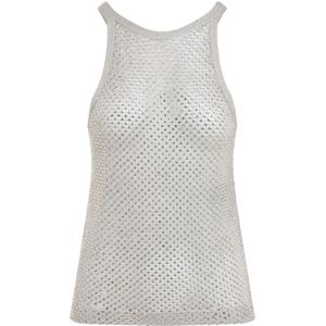 Tom Ford, Dames, Tops, Wit, Maat: S Viscose,