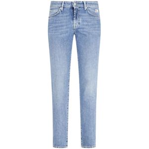 Roy Roger's, Heren, Jeans, Blauw, Maat: W28 Katoen,