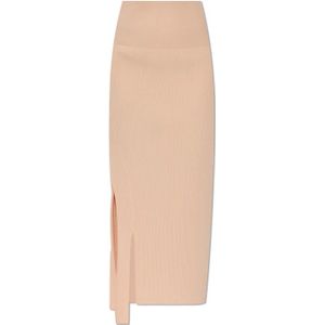 Victoria Beckham, Dames, Rokken, Oranje, Maat: XS Viscose,