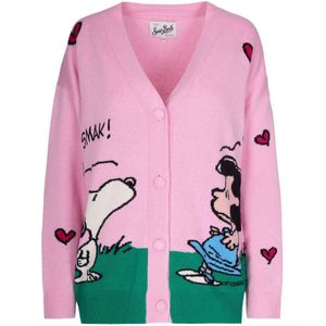 MC2 Saint Barth, Dames, Truien, Roze, Maat: XS