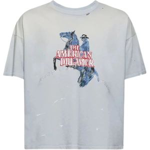 Paly Hollywood, Heren, Tops, Blauw, Maat: XL