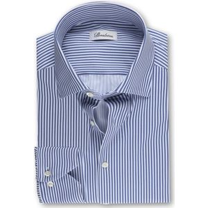 Stenströms, Heren, Overhemden, Blauw, Maat: M Jersey,