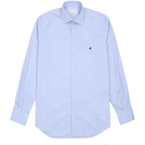 Brooksfield, Heren, Overhemden, Blauw, Maat: M