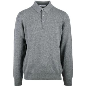 Gran Sasso, Heren, Tops, Grijs, Maat: 2XL Wol,