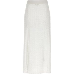 Ganni, Dames, Rokken, Wit, Maat: XS