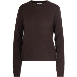 Patrizia Pepe, Dames, Truien, Bruin, Maat: XS Wol,