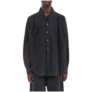Our Legacy, Heren, Overhemden, Zwart, Maat: XL Katoen,