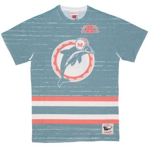 Mitchell & Ness, Heren, Tops, Blauw, Maat: S Katoen,