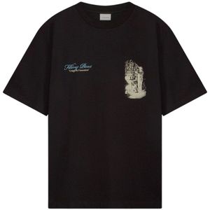 Filling Pieces, Heren, Tops, Zwart, Maat: 2XL Katoen,