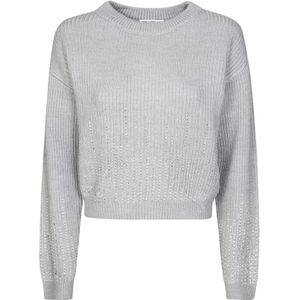 Patrizia Pepe, Dames, Truien, Grijs, Maat: L