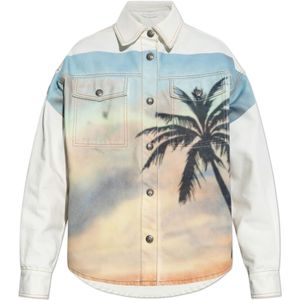 Palm Angels, Dames, Jassen, Veelkleurig, Maat: L Katoen,