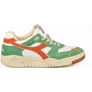 Diadora, Heren, Schoenen, Veelkleurig, Maat: 42 EU Leer,