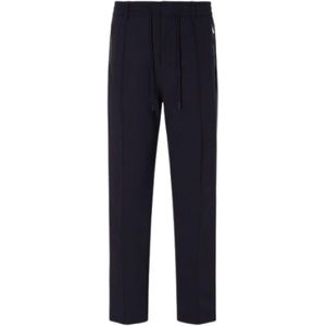 Emporio Armani, Heren, Broeken, Blauw, Maat: L