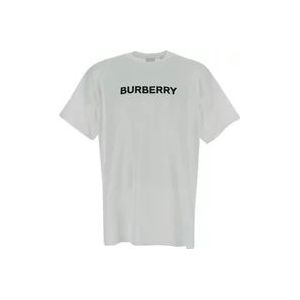 Burberry T-Hemden , White , Heren , Maat: L