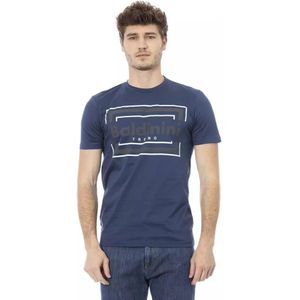 Baldinini, Heren, Tops, Blauw, Maat: XL Katoen,