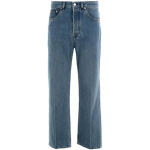 Gucci, Dames, Jeans, Blauw, Maat: W28 Katoen,
