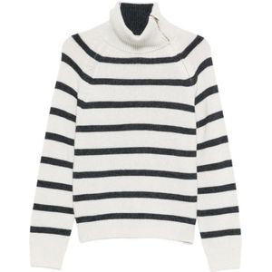 Semicouture, Dames, Truien, Veelkleurig, Maat: XS Kasjmier,