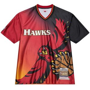 Mitchell & Ness, Heren, Sport, Rood, Maat: L